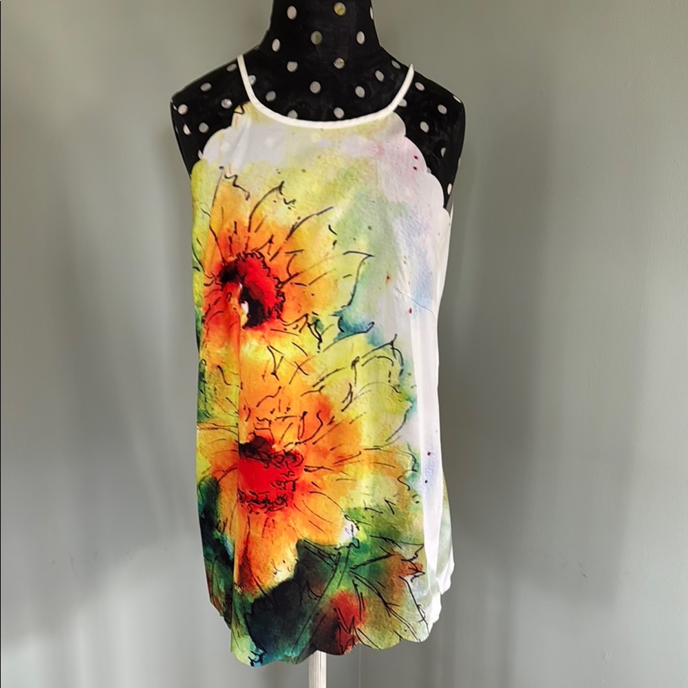 Floral Print Women's Top